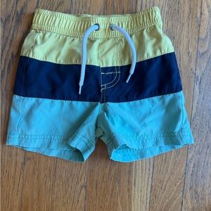 OshKosh B'gosh Yellow, Navy, and Aqua Kids Shorts